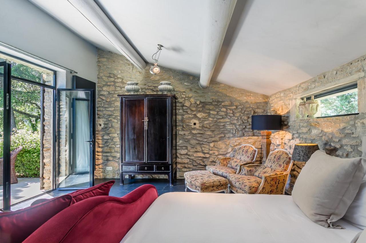 Bed and Breakfast Domaine Les Roullets Oppède Exterior foto